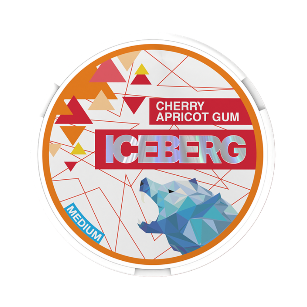 ICEBERG Cherry Apricot Gum 20mg