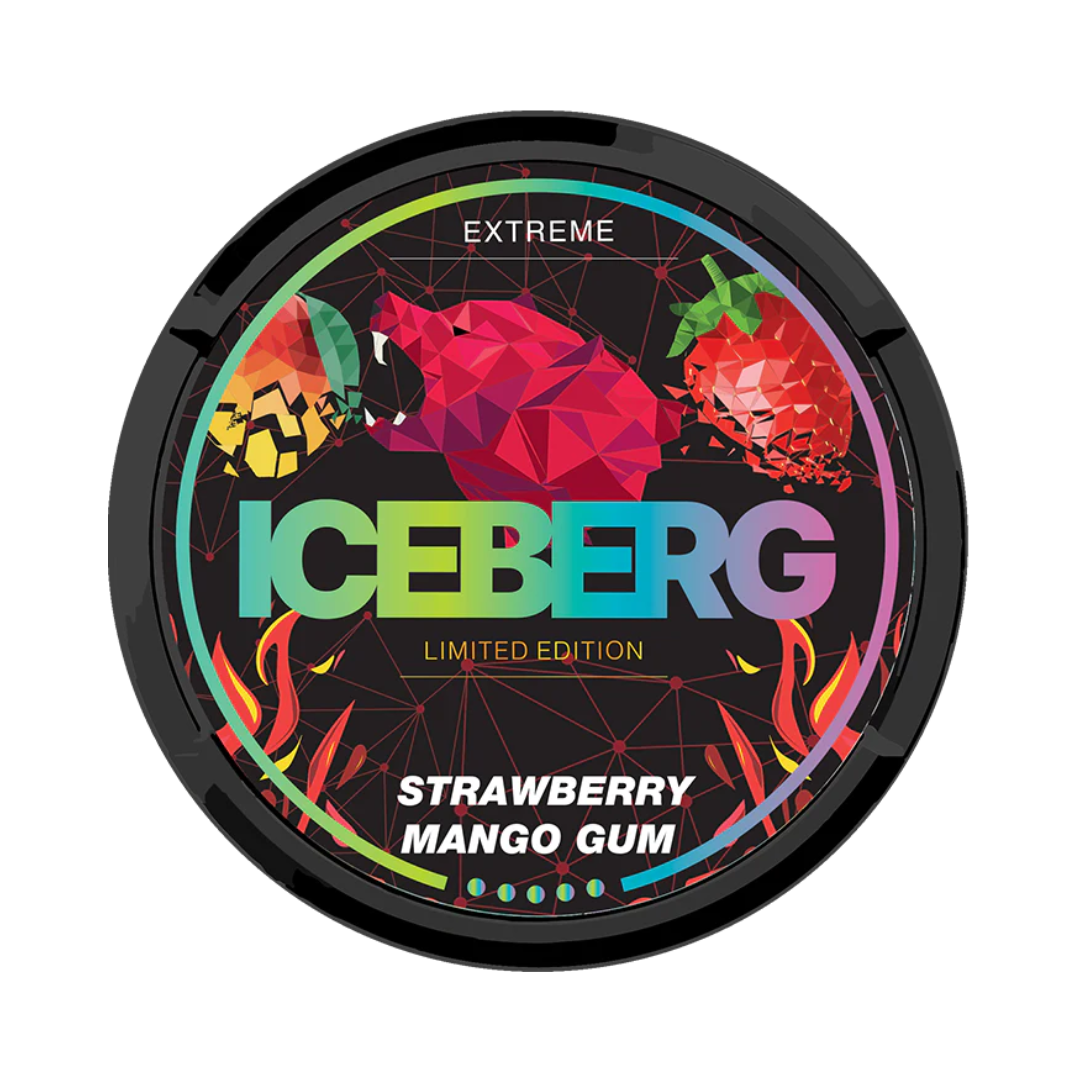 ICEBERG Strawberry Mango Gum 16mg